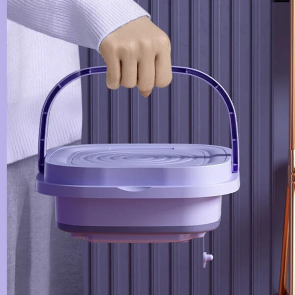 8L Portable Mini Washing Machine with Spin Dryer - Image 3