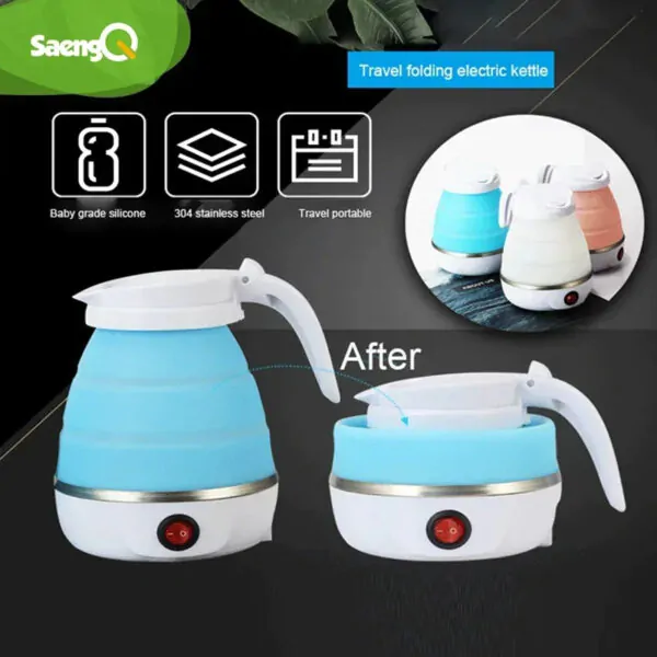 Portable Folding Silicone Kettle