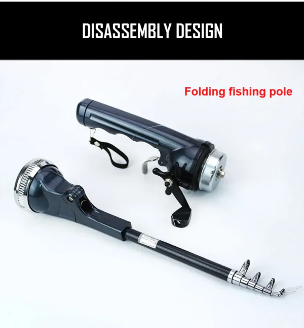 Foldable Telescopic Fishing Rod​ Carbon Fiber​ - Image 7