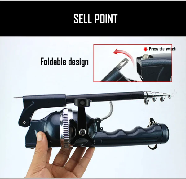 Foldable Telescopic Fishing Rod​ Carbon Fiber​ - Image 8